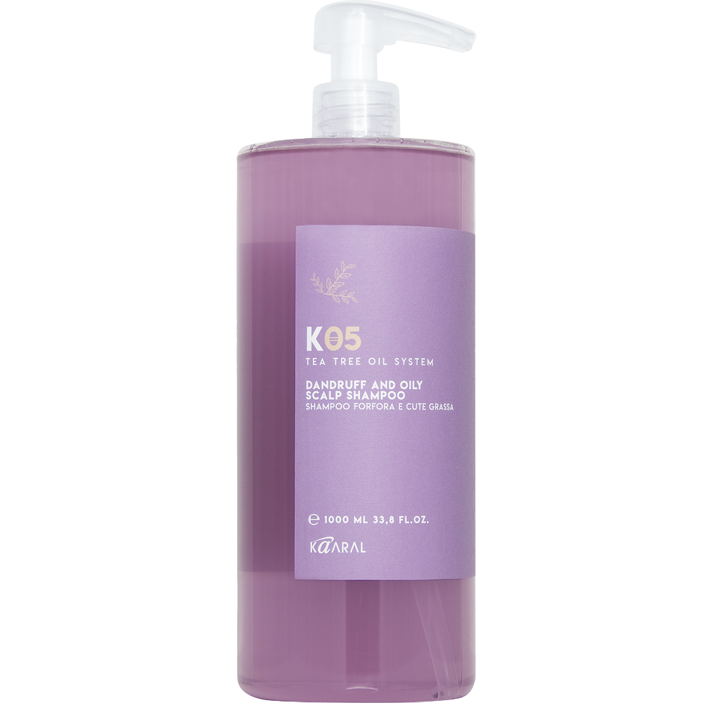 Шампунь проти жирної лупи 1000 мл, Kaaral K05 Dandruff and Oily Shampoo