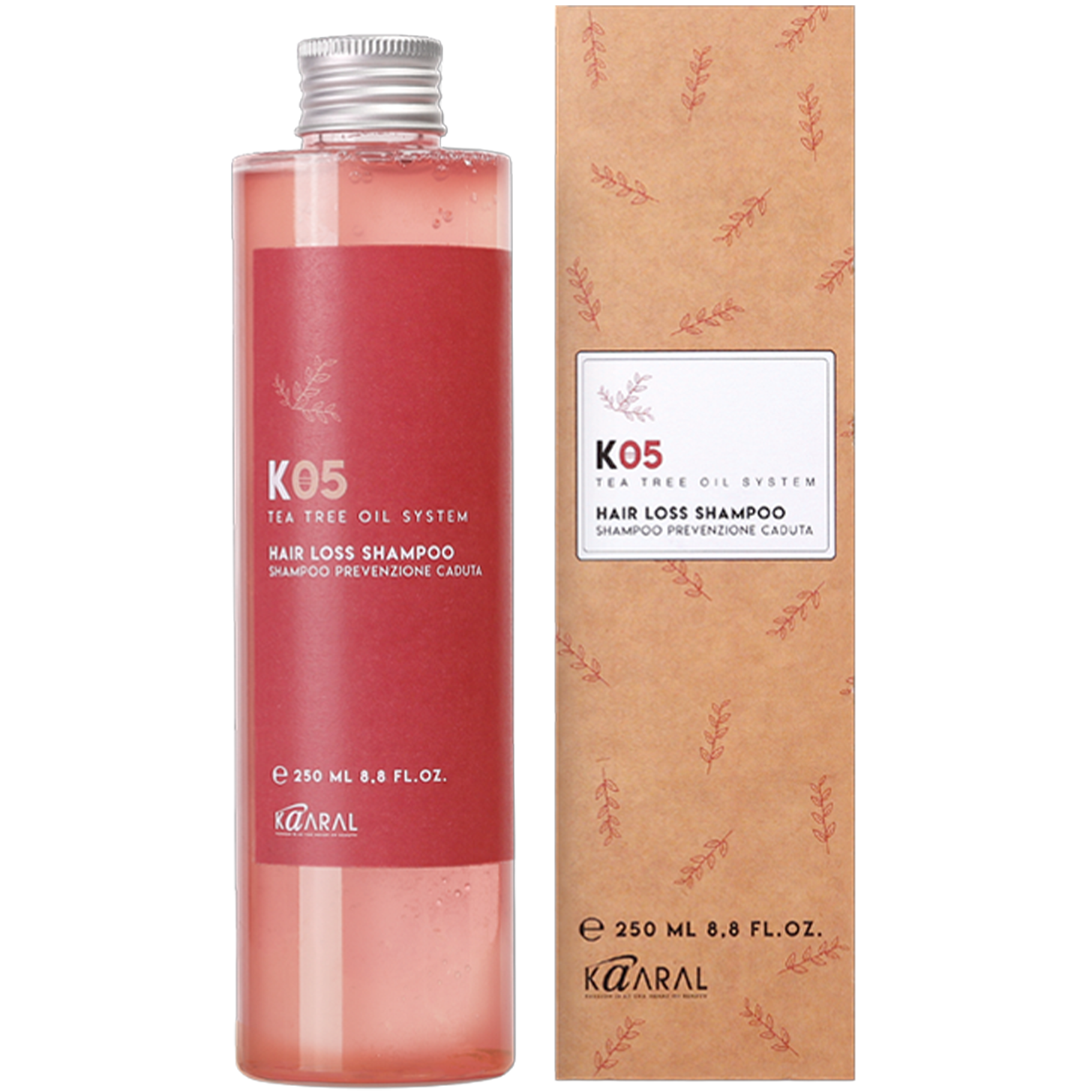 Шампунь проти випадіння волосся 250 мл, Kaaral K05 Hair Loss Shampoo